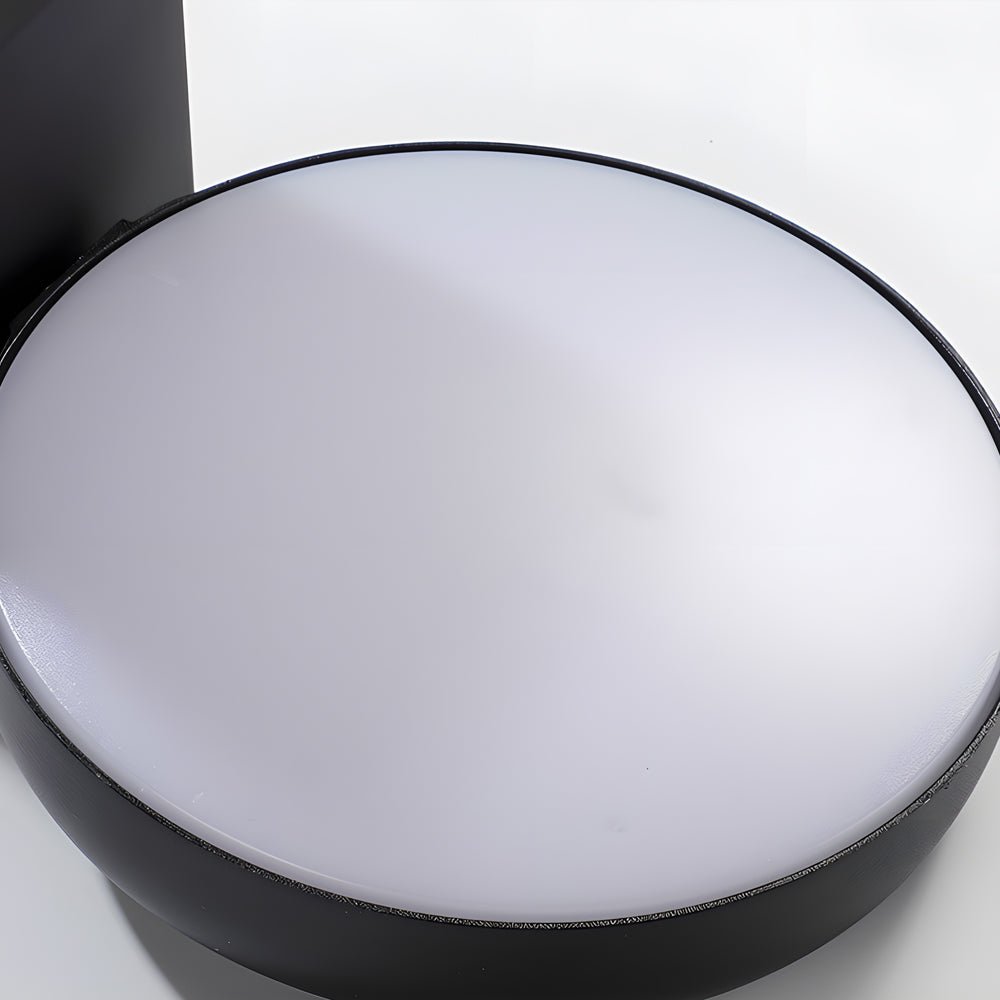 Black Motion Sensor Outdoor Wall Light Rotatable