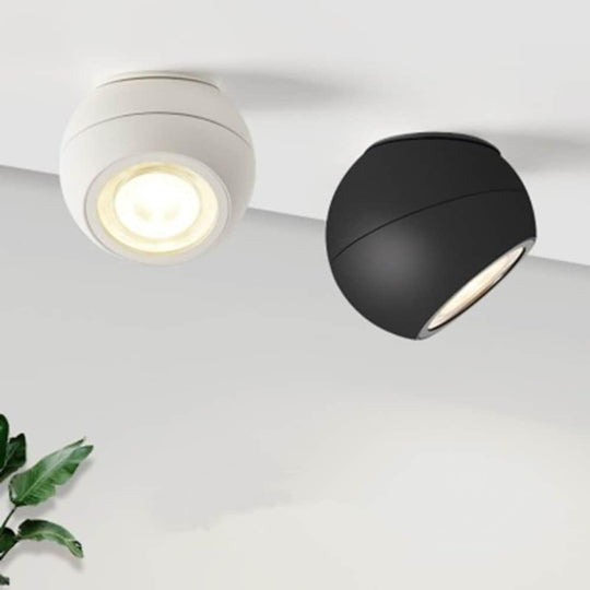 Minimalist Globe Design LED Modern Spotlight Ceiling Light – Flush Mount