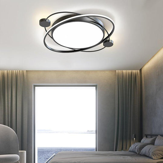 Circular Dimmable LED Nordic Ceiling Light Flush Mount Lighting