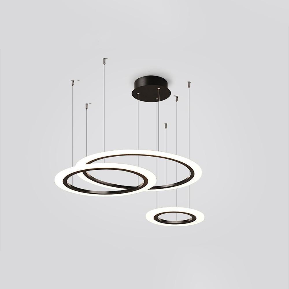 Artistic Circles LED Modern Chandelier Pendant Light