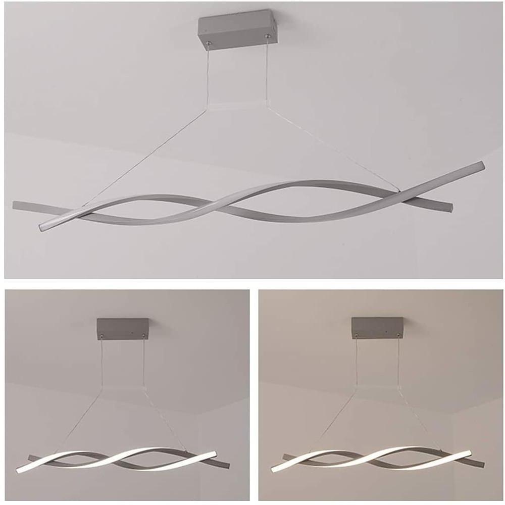 Interwoven Waves LED Modern Pendant Lighting