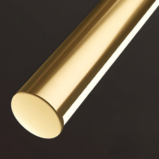 Brushed Brass Linear LED Vanity Light