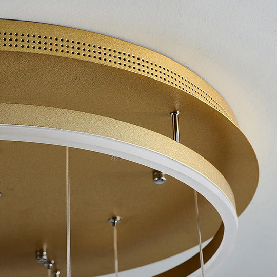 Butterfly Shapes – Acrylic Metal LED Pendant Chandelier for Living Rooms and High Ceilings