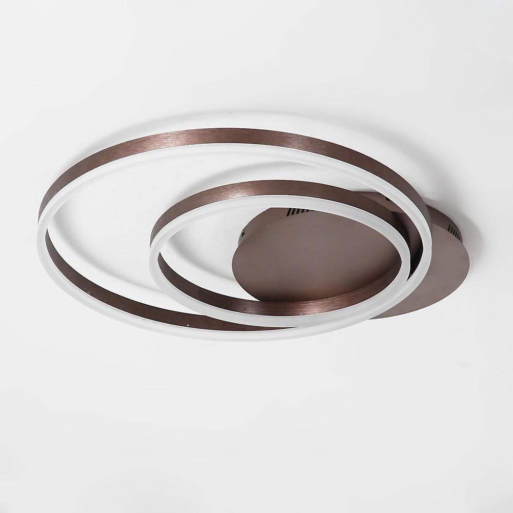 Multi Circles Dimmable LED Modern Flush Mount Ceiling Light