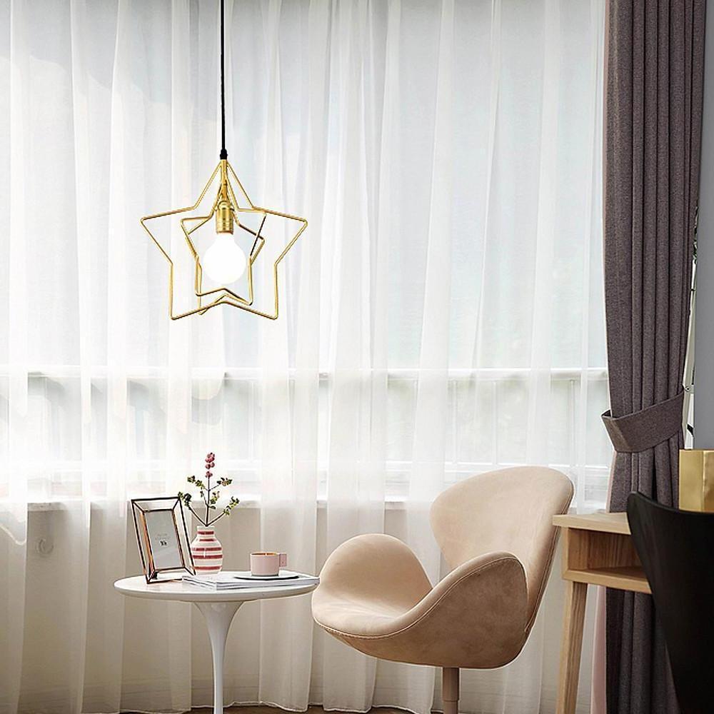 Multiple Star Shaped LED Modern Pendant Light