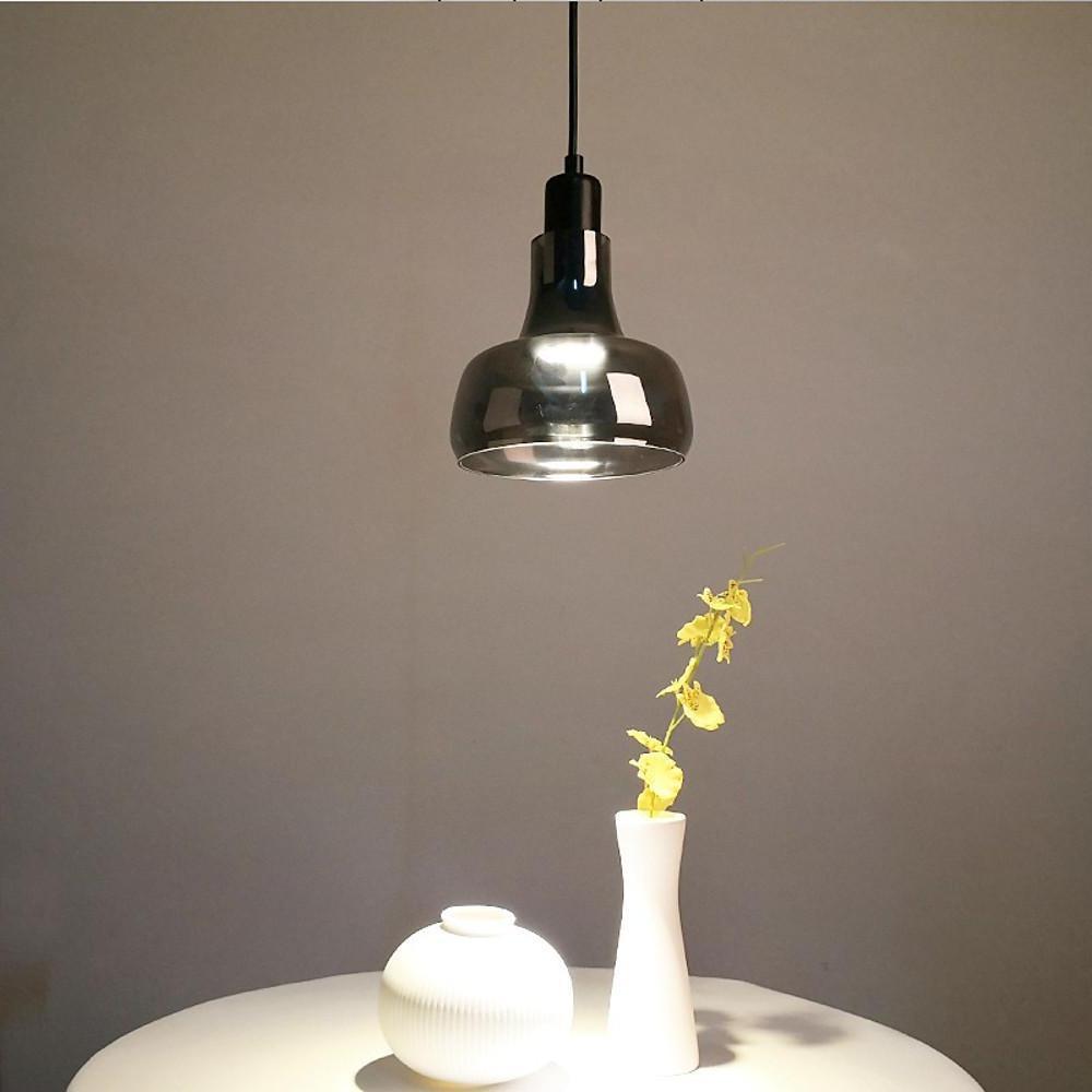 Circular Glass Pendant Light Modern Nordic Industrial Ceiling Lighting