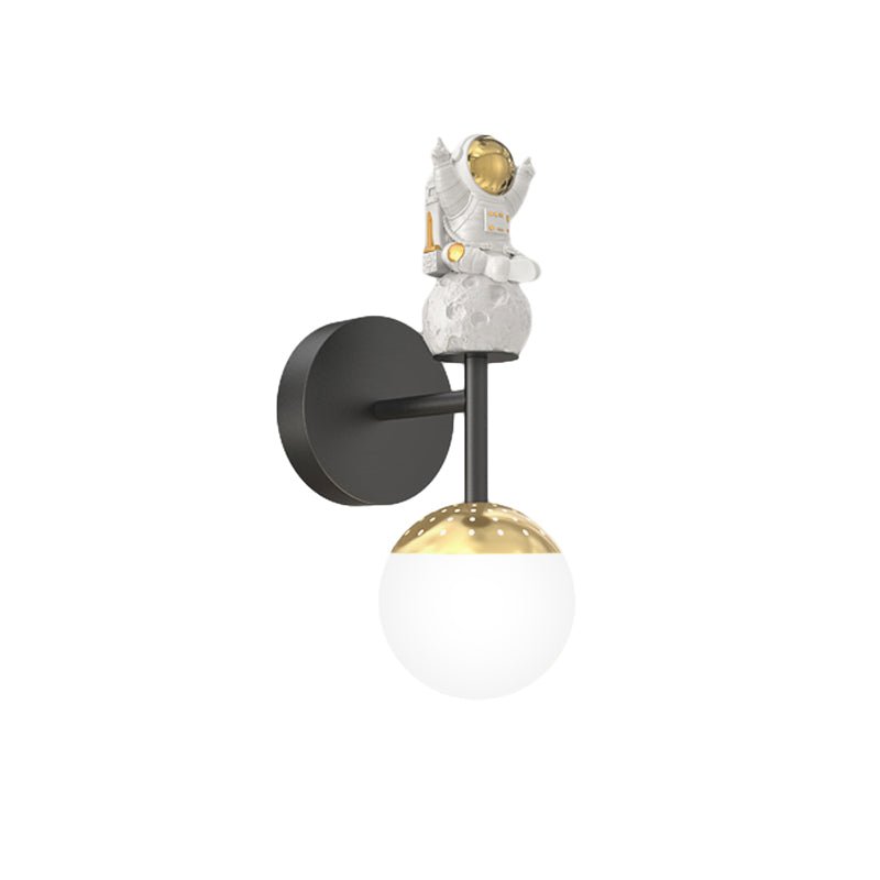 Cartoon Astronaut 3 Step Dimming LED Modern Wall Sconce