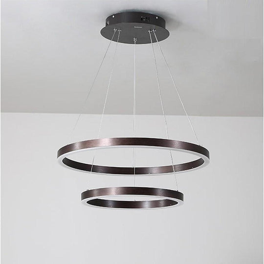 Circle LED Chandelier for Bedroom and Kitchen Ceiling