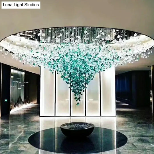 Stone Crystal LED Chandelier – Grand Luxury Lighting
