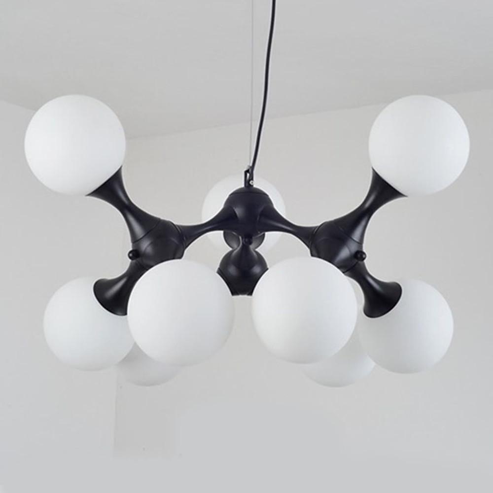 Modern Globe Sputnik 9-Light LED Chandelier