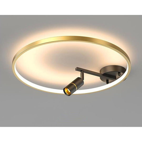 LED Circle Spotlight Dimmable Flush Mount Ceiling Light
