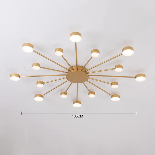 Cluster Flush Mount LED Ceiling Light – Kitchen and Living Room Fixture