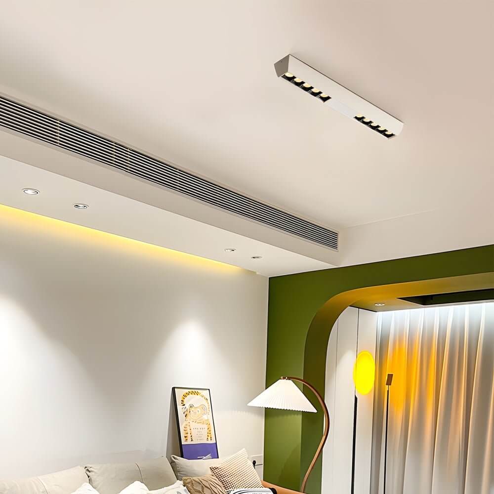Modern Linear LED Flush Mount Ceiling Spotlight
