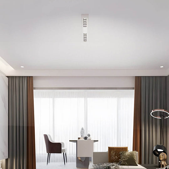 Modern Linear LED Flush Mount Ceiling Spotlight