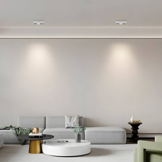Modern Linear LED Flush Mount Ceiling Spotlight