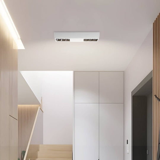 Modern Linear LED Flush Mount Ceiling Spotlight