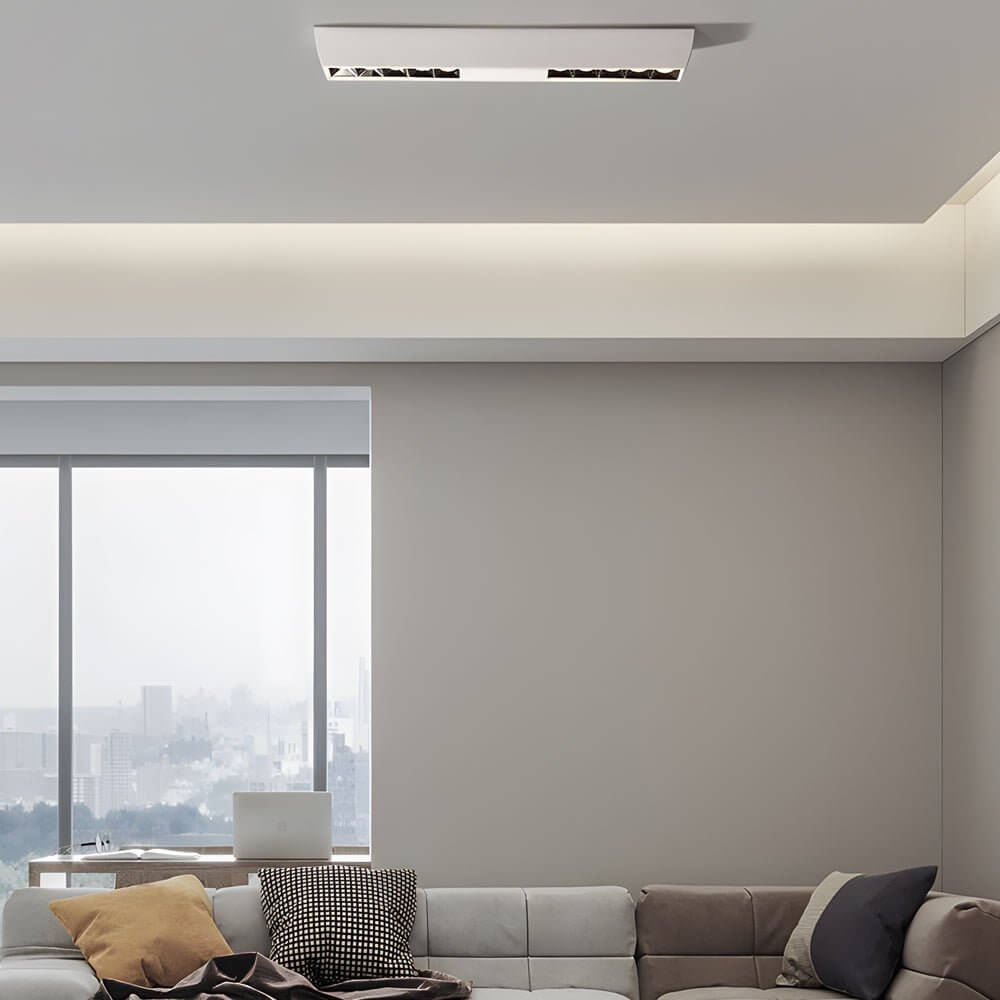 Modern Linear LED Flush Mount Ceiling Spotlight