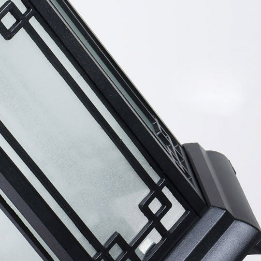Asian-Inspired Rhombus LED Outdoor Pathway Light