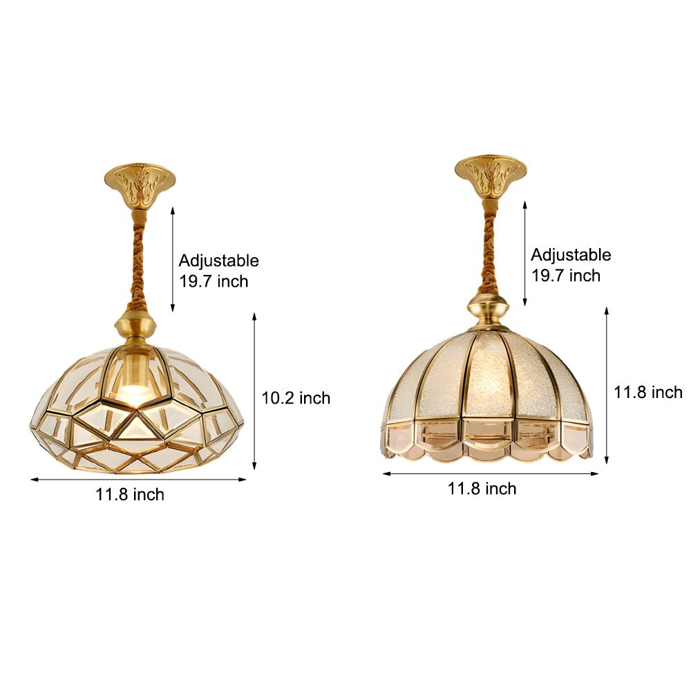 Classic Glass Flowers Elegant 3 Step Dimming European Style Chandelier