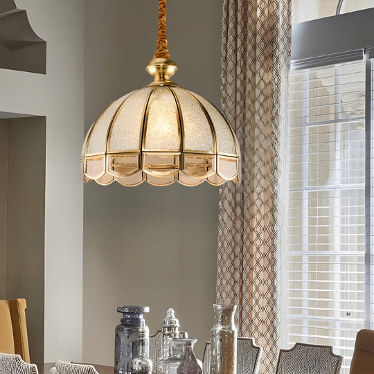 Classic Glass Flowers Elegant 3 Step Dimming European Style Chandelier