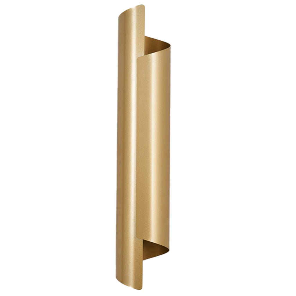 Classic Nordic LED Curved Metal Wall Lamp