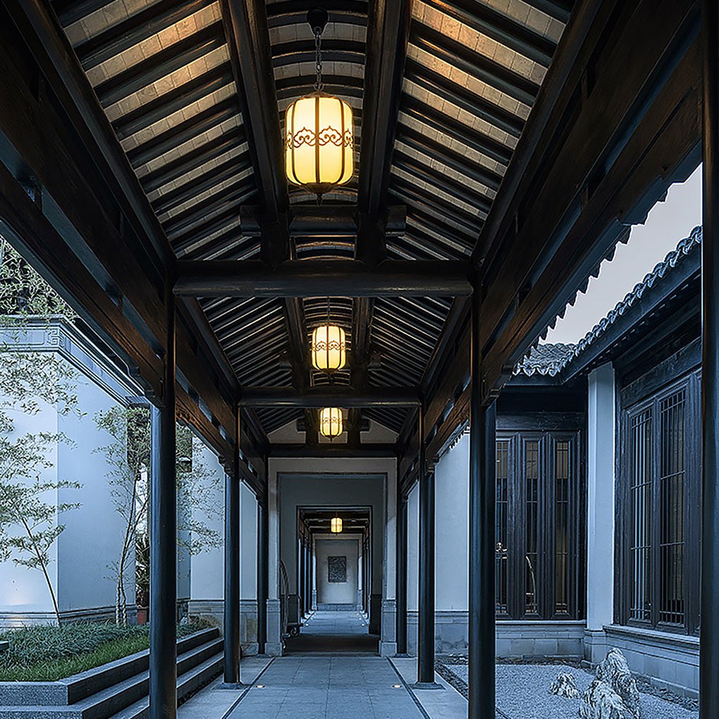 Classical LED Waterproof Outdoor Chandelier for Courtyard