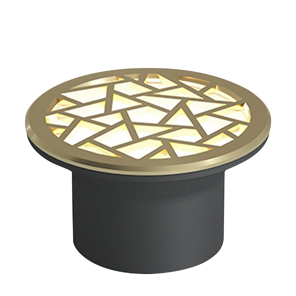 Elegant Pattern LED Embedded Garden Step Light Waterproof