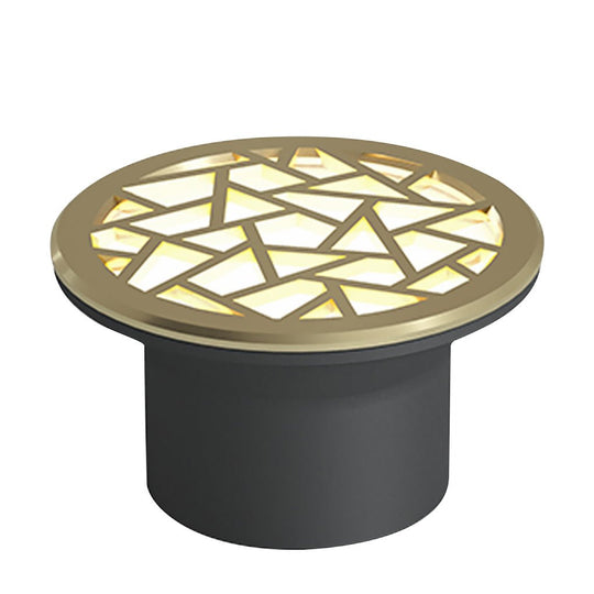 Elegant Pattern LED Embedded Garden Step Light Waterproof