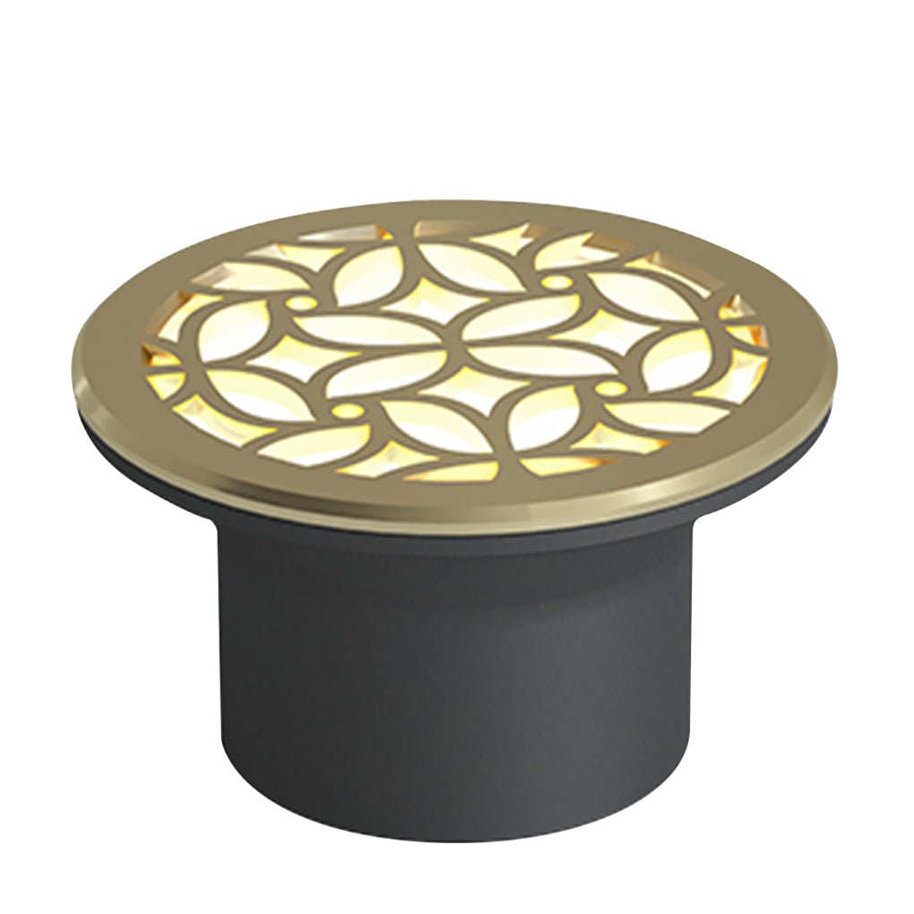 Elegant Pattern LED Embedded Garden Step Light Waterproof