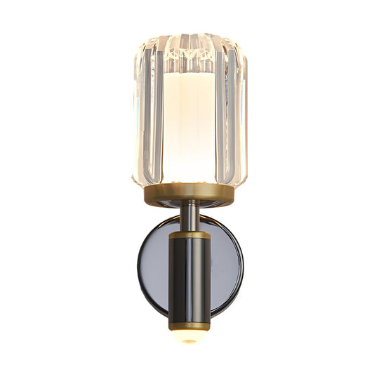 Clear Acrylic Arm Wall Light – Modern Aluminum Sconce