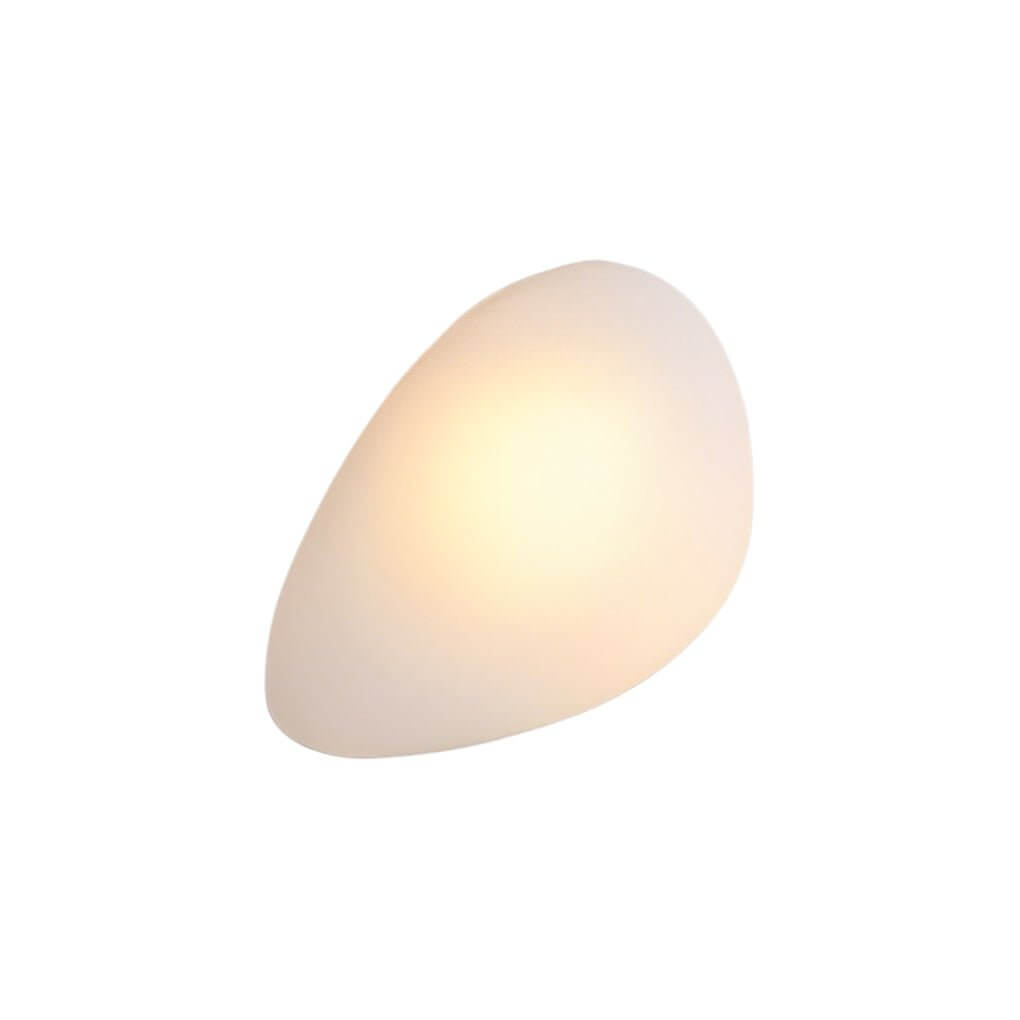 Colorful Glass Pebble LED Wall Sconce