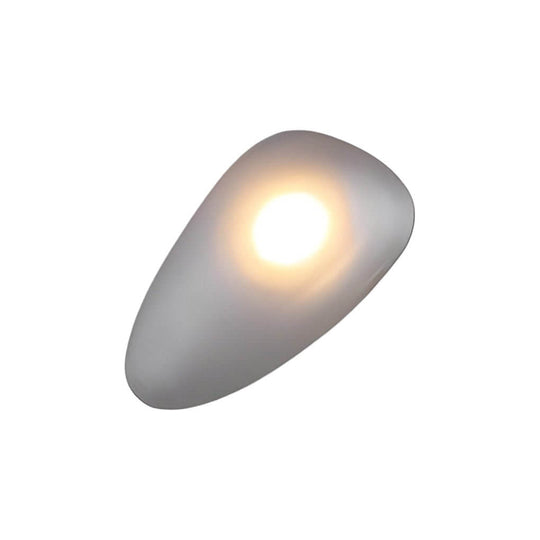 Colorful Glass Pebble LED Wall Sconce
