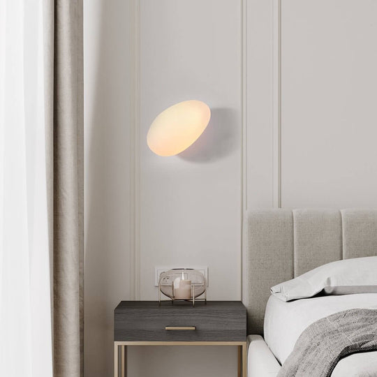 Colorful Glass Pebble LED Wall Sconce