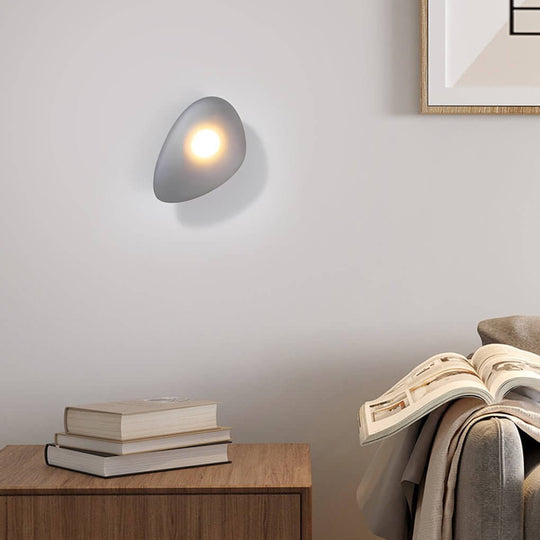 Colorful Glass Pebble LED Wall Sconce