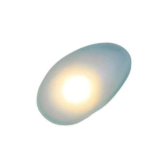 Colorful Glass Pebble LED Wall Sconce