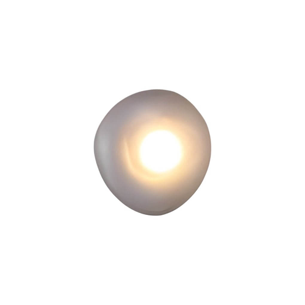 Colorful Glass Pebble LED Wall Sconce