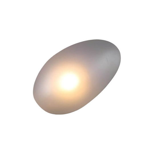 Colorful Glass Pebble LED Wall Sconce