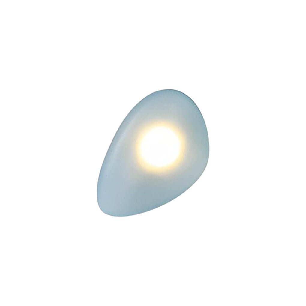 Colorful Glass Pebble LED Wall Sconce