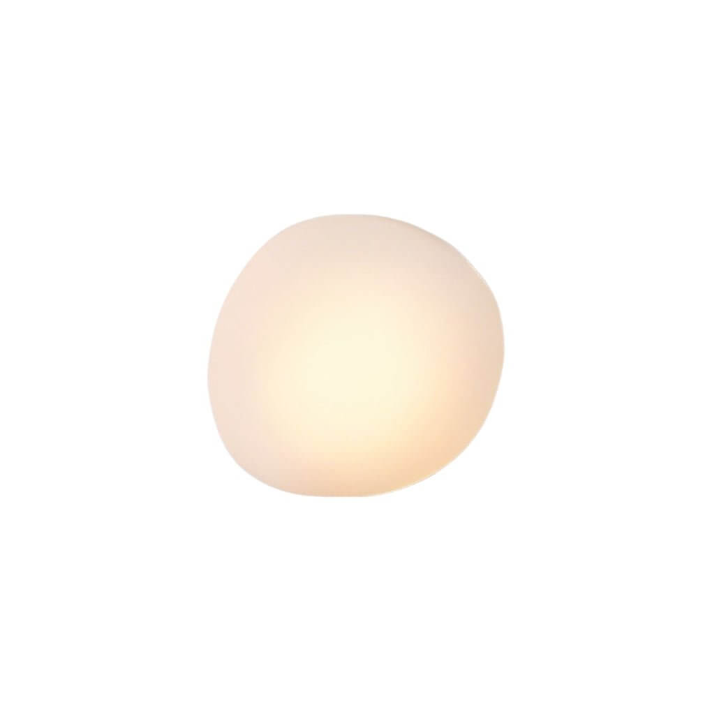 Colorful Glass Pebble LED Wall Sconce
