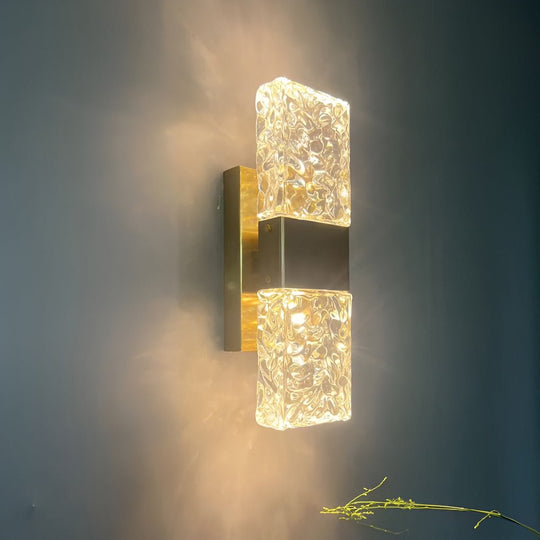 Creative Crystal Up and Down LED Wall Sconce