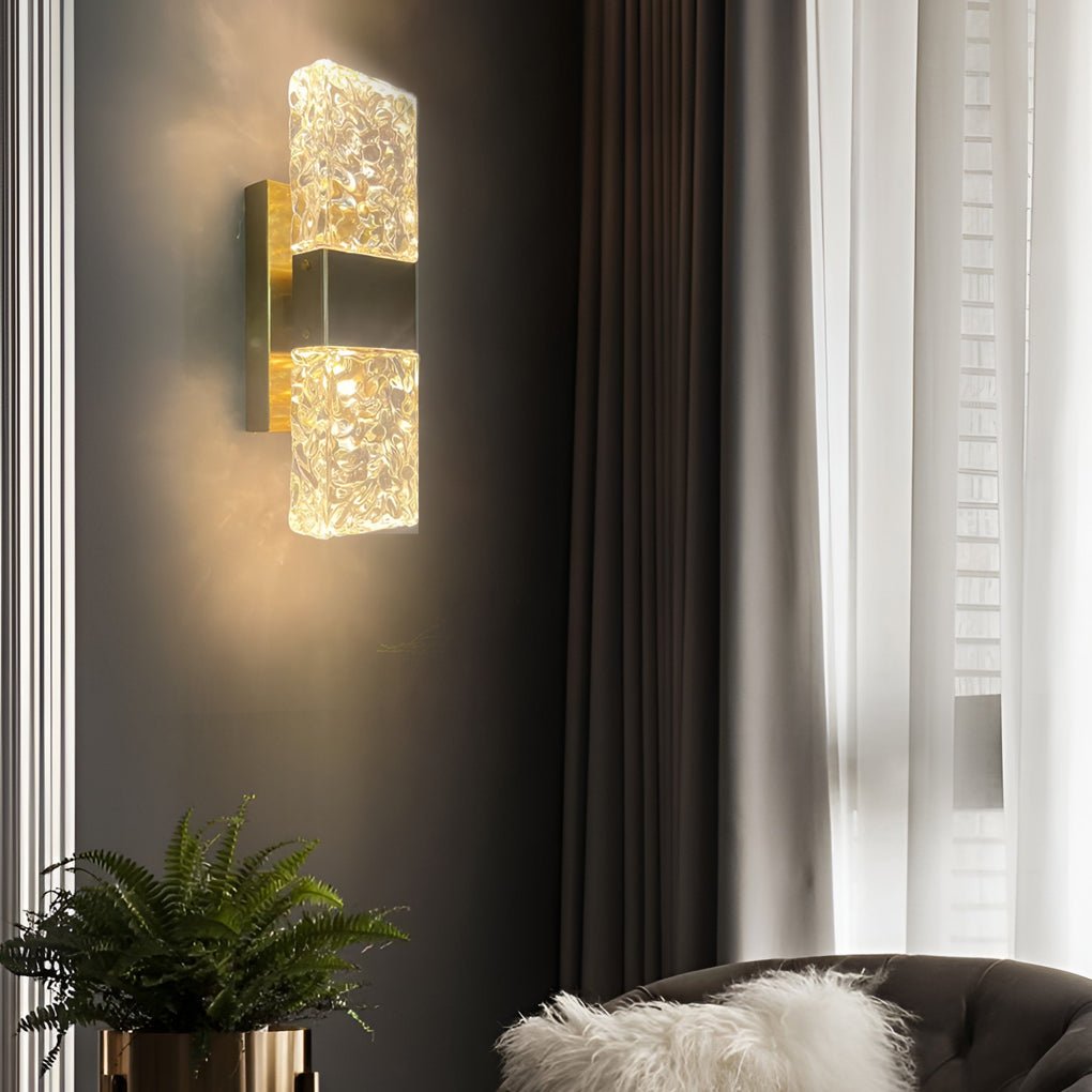 Creative Crystal Up and Down LED Wall Sconce