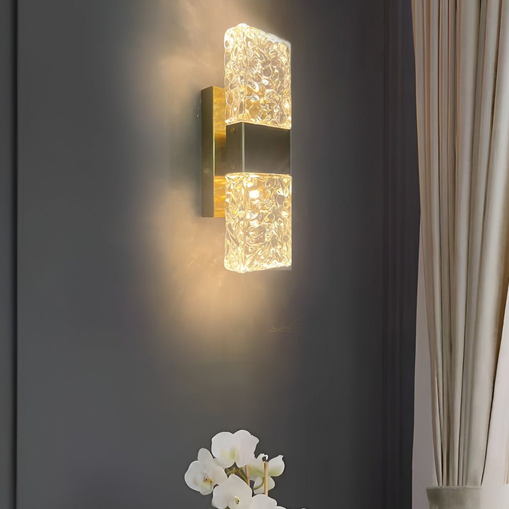 Creative Crystal Up and Down LED Wall Sconce