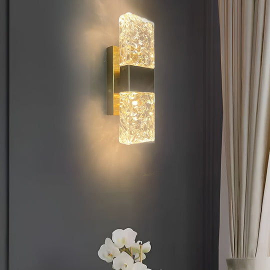 Creative Crystal Up and Down LED Wall Sconce
