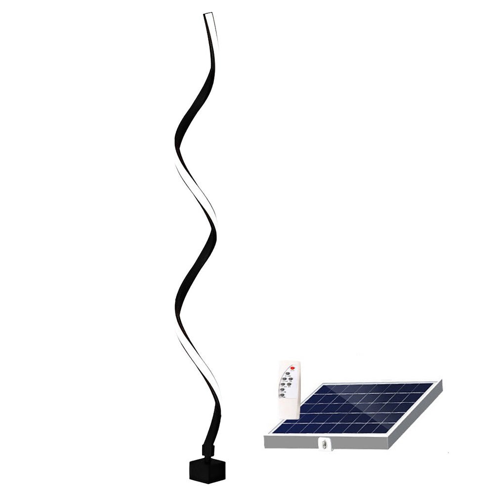 Eco Friendly Twisted Seaweed Design LED Solar Lawn Lights