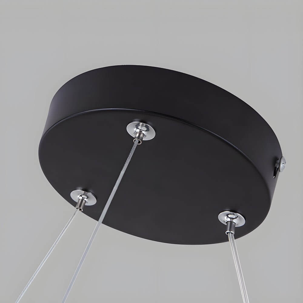 Round Ring – Modern Hanging Profile LED Pendant Light for Office, Gym, and Commercial Spaces