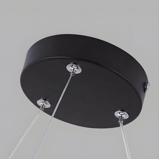 Round Ring – Modern Hanging Profile LED Pendant Light for Office, Gym, and Commercial Spaces