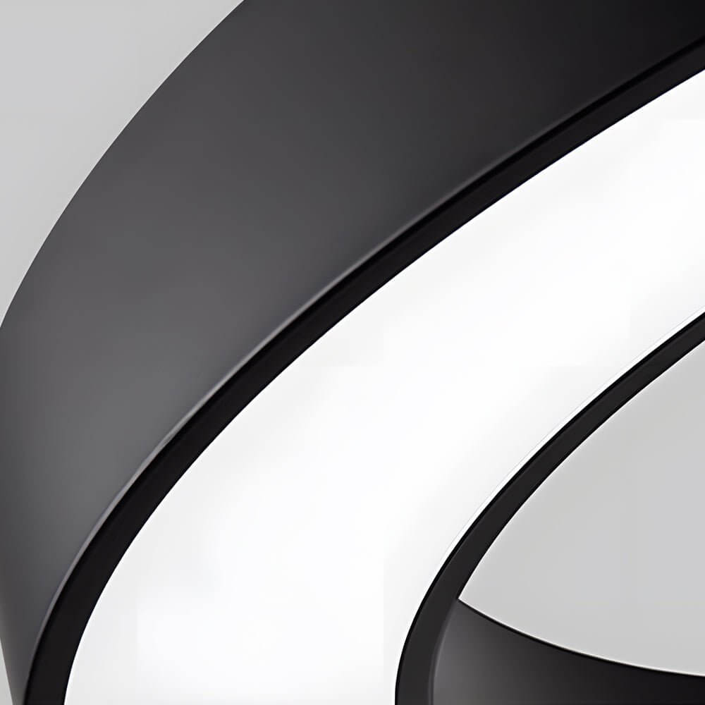 Round Ring – Modern Hanging Profile LED Pendant Light for Office, Gym, and Commercial Spaces