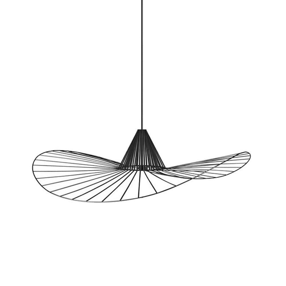 Hat Shaped Metal Linear LED Modern Pendant Light