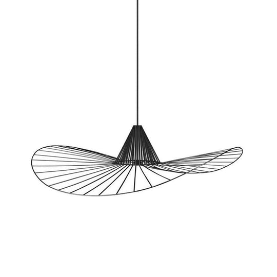 Hat Shaped Metal Linear LED Modern Pendant Light