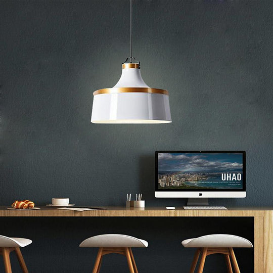 Classic Kitchen Pendant Lighting Bowled Metal LED Pendant Light
